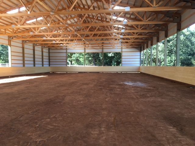 Custom-Built Horse Arena - 80x156 Pole Building by PACwest Arenas