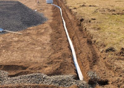 Ensuring proper drainage - horse arena site preparation by PACwest Arenas