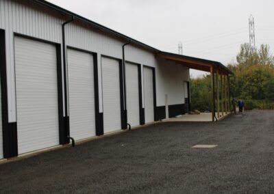 Perfect stable for your horses, built by Farrell Pole Buildings & PACwest Arenas