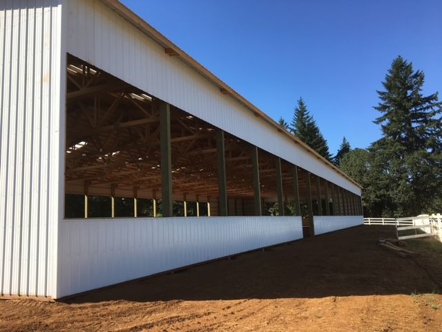 Custom Stables vs. Kits. Horse Arenas in Oregon.